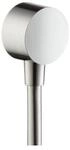 hansgrohe Schlauchanschluss Axor rd, m R&uuml;ckflussverh., Edelstahl-Optik