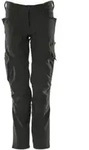 Mascot Hose PEARL Damen Stretch Knietaschen schwarz Gr&ouml;&szlig;e 82C52