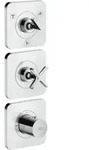 hansgrohe Fertigset Axor Citterio E UP-Thermostat. 380/120, m Roset., chrom