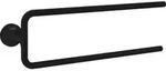 hansgrohe Handtuchhalter Axor Uni. Circular 490mm, 2-ar, schw, Wandmont., matt-sw