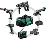 Metabo Akku Combo Set Bauhandwerk 5.2 BS 18 LTX BL + KH 18 LTX 24 + W 18 L 9-125
