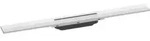 hansgrohe RainDrain Flex Duschrinne 700mm, mattwei&szlig;, Fertigset, k&uuml;rzbar