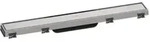 hansgrohe RainDrain Match Duschrinne 600mm, Edelstahl geb&uuml;rstet, Fertigset