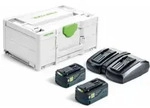 Festool Energie-Set SYS 18V 2x5,0/TCL 6 DUO