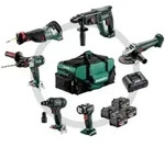 Metabo Akku Combo Set Bauhandwerk 6.1 SB 18 LTX Impuls + KH 18 LTX 24 + W 18 L 9-125