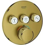 Grohe Fertigset Grohtherm Smartcontrol C sunr geb., rd, UP-THM, 3 Absperrvtl.