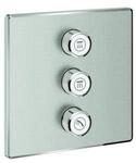 Grohe Fertigset Grohtherm Smartcontrol superst., eckig, 3-fach Unterputzventil