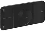 hansgrohe Fertigmontageset Axor One UP-Thermostat., 3 Verbr., mattschwarz