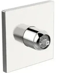 Hansa Fertigmontageset HANSAVAROX PRO UP-Brause-Einhebelmischer, Rosette eckig,...