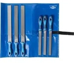 PFERD TOOLS Werkstattfeilen-Set 6-tlg. in Rolltasche 200/300mm universell von