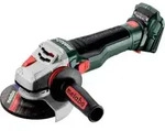 Metabo Akku-Winkelschleifer WB 18 LTX BL 15-125 Quick mit Bremse, Schnellspannmutter,