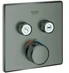 Grohe Fertigset Grohtherm Smartcontrol h grap geb., eck, UP-THM, 2 Absperrventil