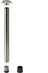 Hettich Ayo, &oslash; 60 mm x 1200 mm Edelstahl Optik