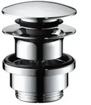 hansgrohe Push-Open-Ablaufgarnitur f WT- und Bidetmischer, brushed nickel