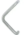 HOPPE HT-Sto&szlig;griff E5210,Dreieck L330, Durchmesser 30 Edelstahl matt