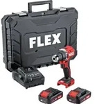 FLEX Kompakter 2-Gang Akku-Bohrschrauber 18,0 V DD 2G 18.0-EC LD/2.5 Set