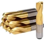 KS Tools HSSE-TiN Schwei&szlig;punkt-Bohrer, &Oslash; 8mm, 10er Pack