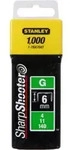 Stanley Klammern Typ G 12mm 1000 St.