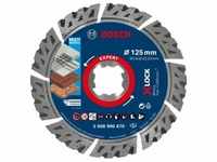 Bosch EXPERT MultiMaterial X-LOCK Diamanttrennscheiben 125 x 22,23 x 2,4 x 12mm für