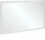 V&B Spiegel Subway 3.0 Alu-Rahmen, 130x75x4,75cm, wei&szlig; matt