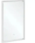 V&B Spiegel Subway 3.0 Aluminiumrahmen, 50x75x4,75cm, wei&szlig; matt