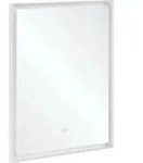 V&B Spiegel Subway 3.0 Aluminiumrahmen, 60x75x4,75cm, wei&szlig; matt