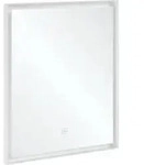V&B Spiegel Subway 3.0 Aluminiumrahmen, 65x75x4,75cm, wei&szlig; matt