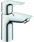 Grohe Waschtisch-Einhebelmischer BauEdge 1/2", S, o. Abl.garn, gl. K&ouml;rper, chrom