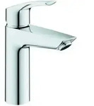Grohe Waschtisch-Einhebelmischer Eurosmart 1/2, M-Size, o. Abl.garn, gl. K&ouml;rp, chr