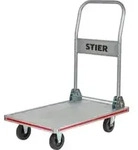 STIER Aluminium-Plattformwagen klappbar LxB 680x415