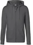 K&uuml;bler Shirts Kapuzen-Sweatjacke anthrazit L