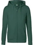 K&uuml;bler Shirts Kapuzen-Sweatjacke moosgr&uuml;n L