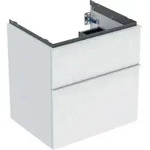 Geberit Waschtischunterschrank iCon 59,2x61,5x47,6cm, 2 L, we. ma/Gr we. ma