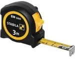 STABILA Taschenbandma&szlig; BM 100, 3 m, metrische Skala