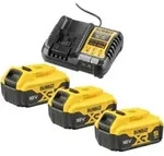 DEWALT Akku-Kit (3x 18V/5Ah plus DCB1104)