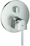 Grohe Fertigmontageset PLUS UP-EHM, 3-Wege-Umstellung, supersteel