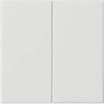 Gira Wippe 2-fach Reinwei&szlig; 537003