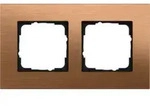 Gira Abdeckrahmen 2-fach E2 Esprit Bronze 021238