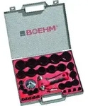 Boehm Ring-Stanzwerkzeug-Satz komplett im Beh&auml;lter, Stanzbereich: 2-50mm