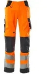 Mascot Hose mit Knietaschen Gr&ouml;&szlig;e 76C46 hi-vis orange/schwarzblau