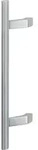 HOPPE HT-Sto&szlig;griff E5014,gerade L600, Durchmesser 30 matt/aluminium natur