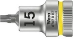 Wera 8767 B HF TX Zyklop Bitnuss mit 3/8"-Antrieb, mit Haltefunktion, TX 15 x 35 mm