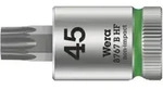 Wera 8767 B HF TX Zyklop Bitnuss mit 3/8"-Antrieb, mit Haltefunktion, TX 45 x 38,5 mm