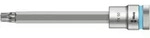 Wera 8767 C HF TX Zyklop Bitnuss mit 1/2"-Antrieb mit Haltefunktion, TX 50 x 140 mm