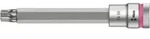 Wera 8767 C HF TX Zyklop Bitnuss mit 1/2"-Antrieb mit Haltefunktion, TX 55 x 140 mm