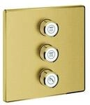 Grohe Fertigset Grohtherm Smartcontrol C sunr geb., eck, 3-fach Unterputzventil