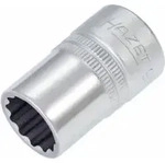 HAZET Doppel-6-Kant-Steckschl&uuml;ssel-Einsatz 900AZ s: 19/32" Vierkant hohl 12,5 mm