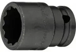 HAZET Schlag-, Maschinenschrauber-Steckschl&uuml;ssel-Einsatz (Doppel-6kt.) 900SZ-24