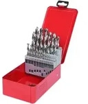 KS Tools HSS-G Spiralbohrer-Satz, Stahlblechkassette, 25-teilig 1-13mm