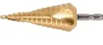 KS Tools HSS-TiN Stufenbohrer,&Oslash; 4-39mm, 13 Stufen